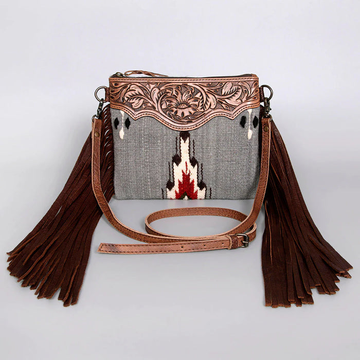 Cady Western Leather Crossbody Bag