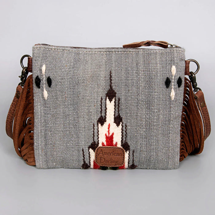Cady Western Leather Crossbody Bag