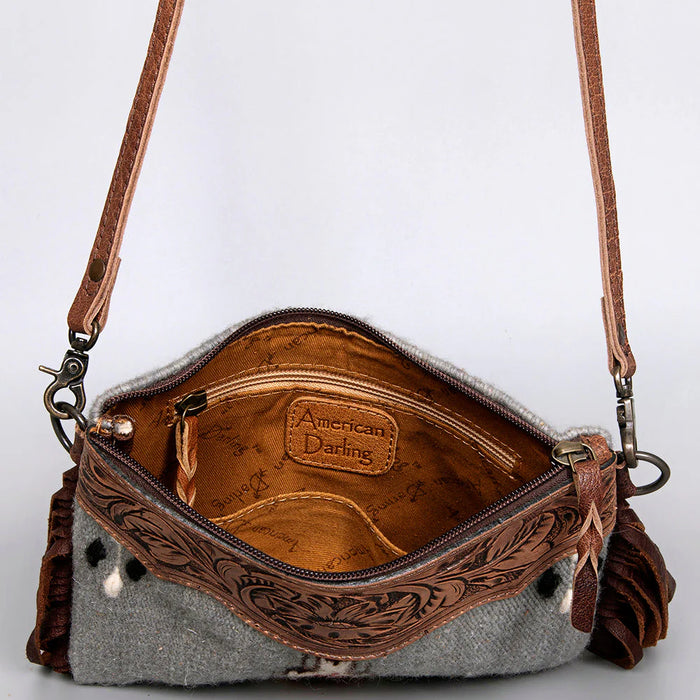 Cady Western Leather Crossbody Bag