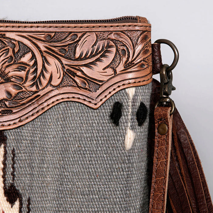 Cady Western Leather Crossbody Bag