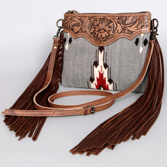 Cady Western Leather Crossbody Bag