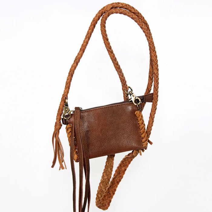Full Grain Leather Small Crossbody Bag