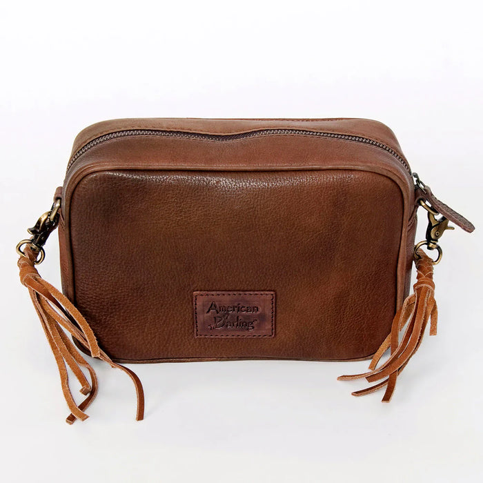 Genuine Leather Crossbody Bag