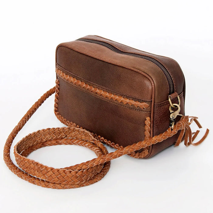 Genuine Leather Crossbody Bag