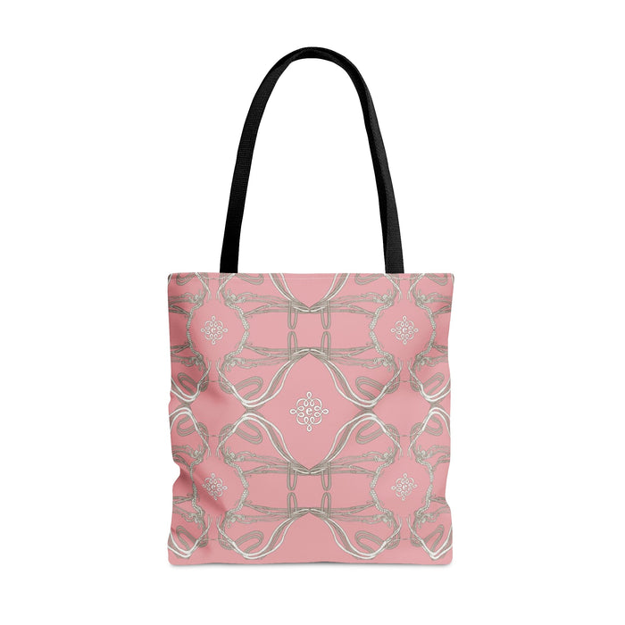 Espoir Tote Bag in Roped Bridles on Rose