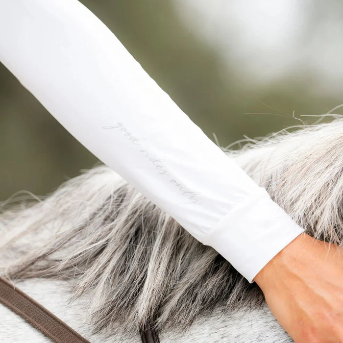 Dapplebay Lady 1/4 Zip Long Sleeve Riding Top