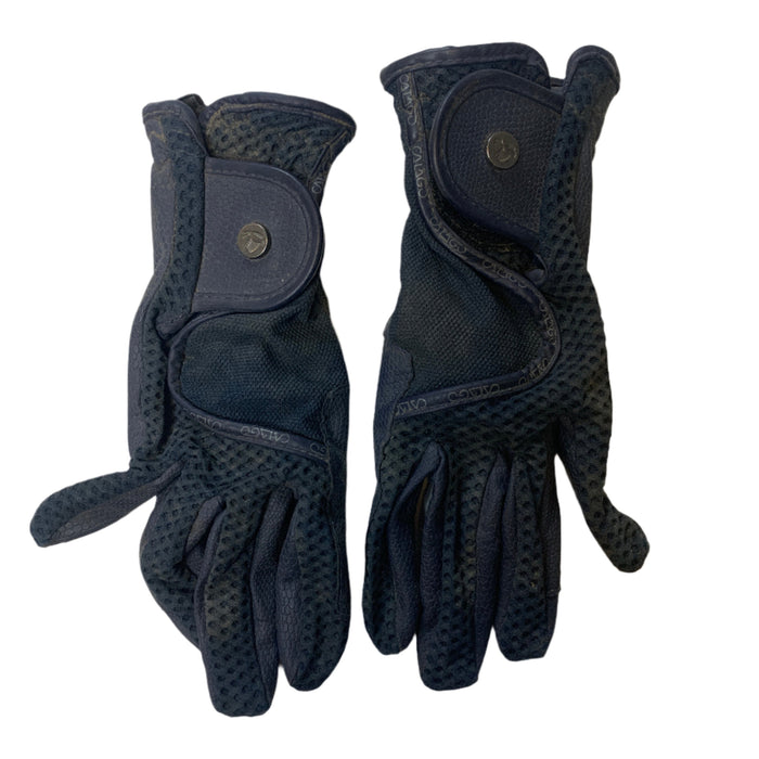 CNT 2834O Catago Fir Tech Riding Gloves Navy 7