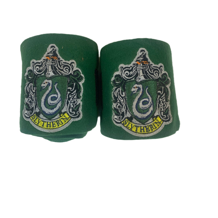 CNT 2861P Harry Potter Green "Slytherin" Polo Wraps Set of 2