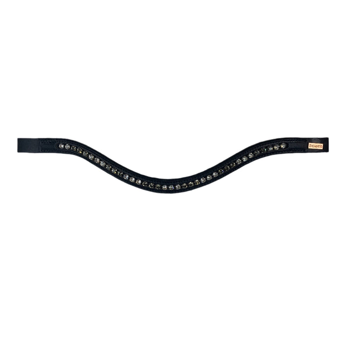 CNT 2866I Beast Browband Swarawski Crystals White/Grey Full (New)