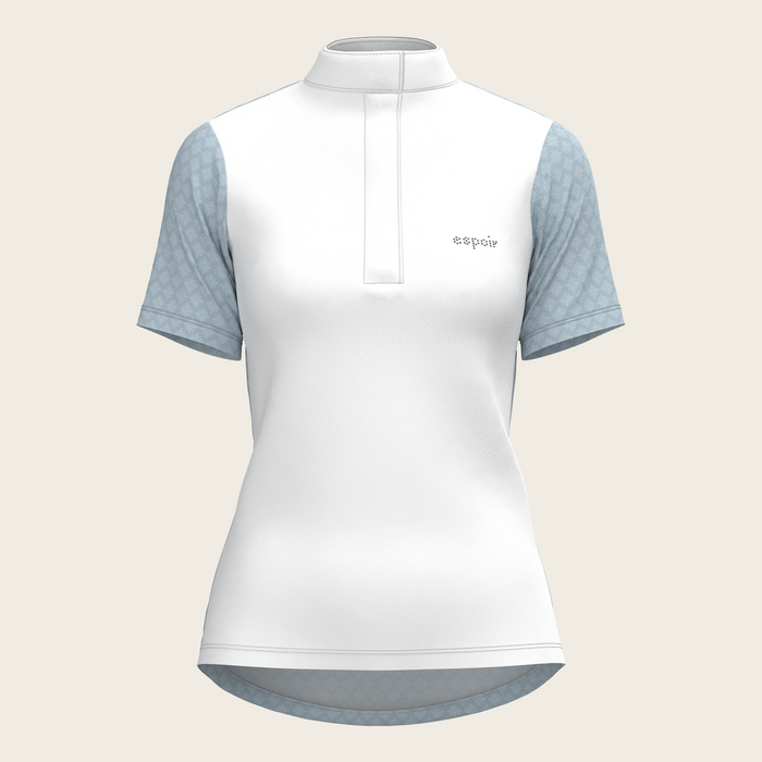 Espoir Sky Blue Short Sleeve Show Shirt