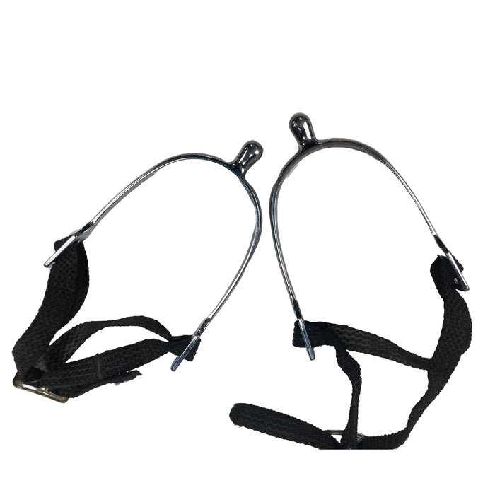 CNT 2884 VV Rounded Spurs with Nylon Straps