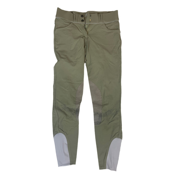 CNT 2864B Elation Platinum Knee Patch Breeches Tan 26R