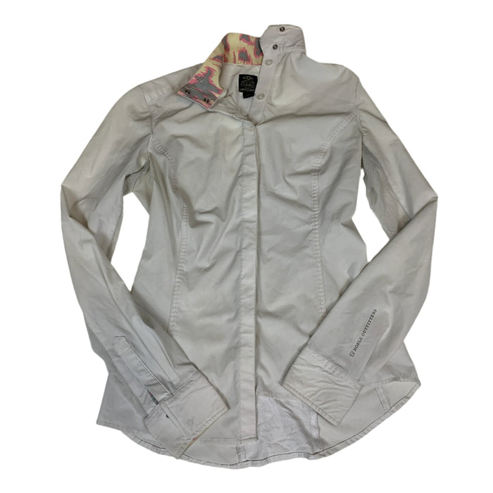 CNT 2867C Noble Outfitters Button Up Long Sleeve Show Shirt White XS