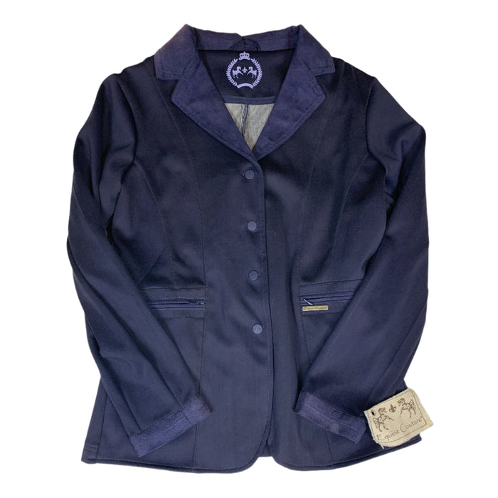 CNT 2867A Equine Couture Show Coat Ladies Navy Large (New)
