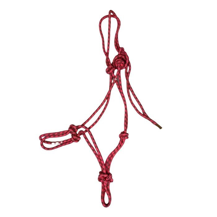 CNT 2867Y Rope Halter Hot Pink Full