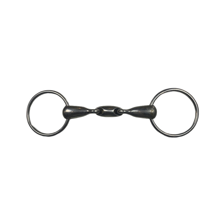 CNT 2869O Loose Ring Double Jointed Snaffle Bit 5"