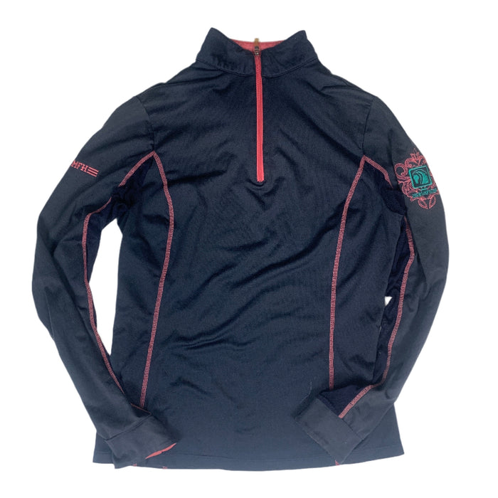 CNT 2869S Romfh Long Sleeve Shirt Navy/Pink Small