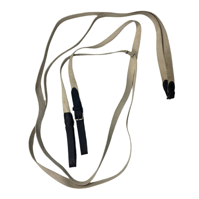 CNT 2821H Nylon Draw Reins White
