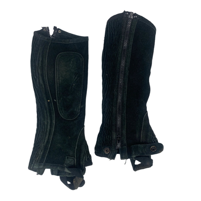 CNT 2875D Perris Kids Half Chaps Black Large