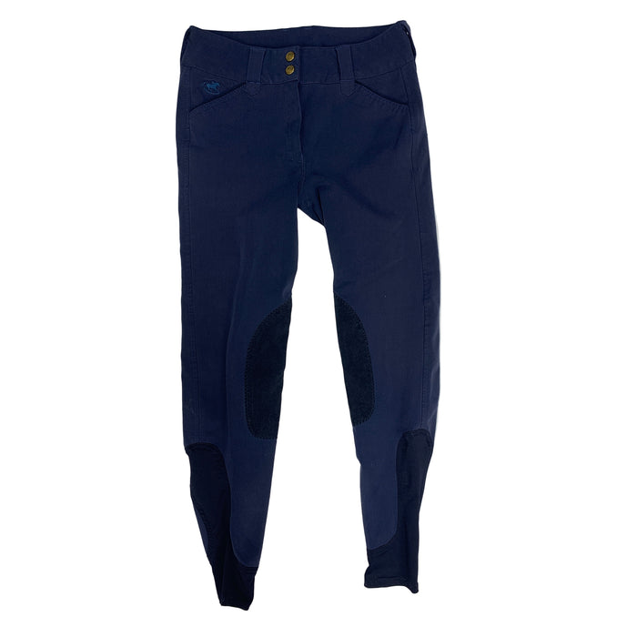 CNT 2895F Piper Knee Patch Breeches Navy 26L