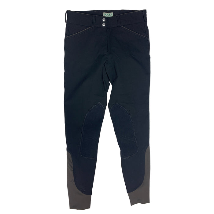 CNT 2895G Dover Knee Patch Breeches Black 26