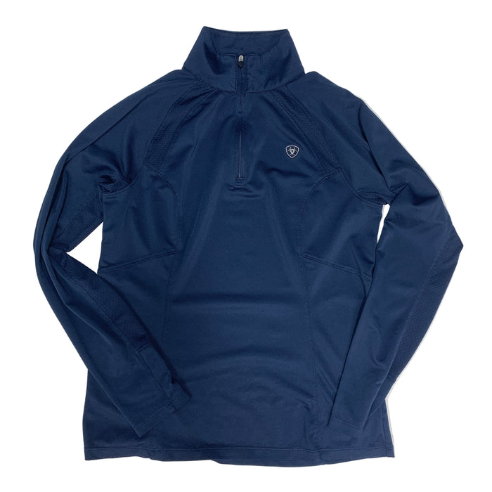CNT 2895D AriatTEK Long Sleeve Shirt Navy Small