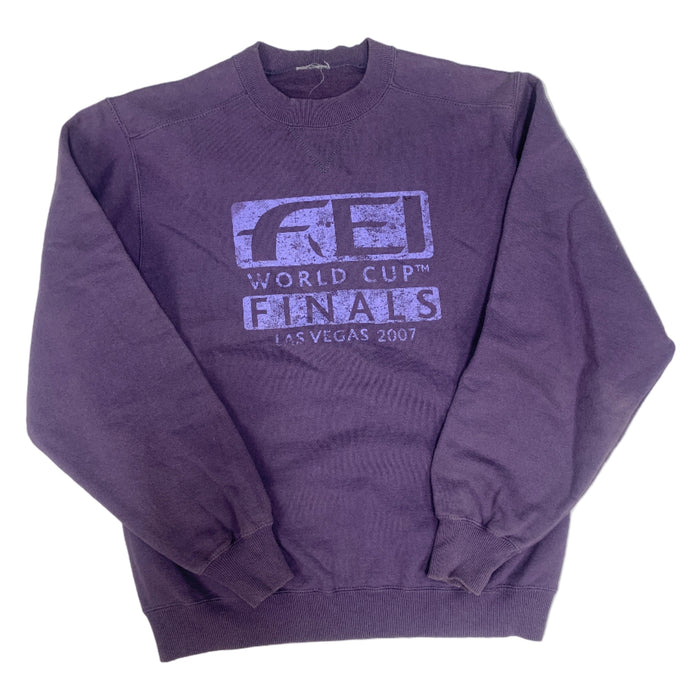 CNT 2898AAA "FEI World Cup" Hoodie Purple approx. Medium