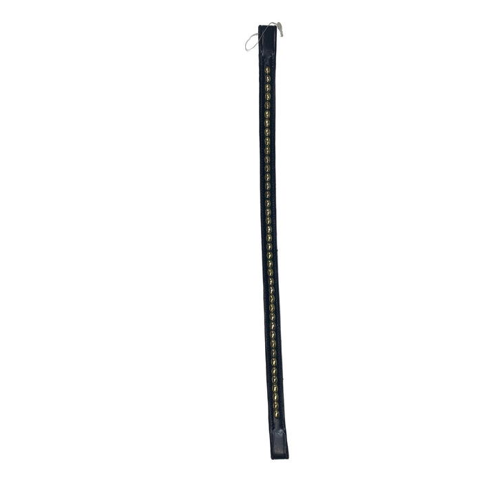 CNT 2898H Browband with Gold Gems