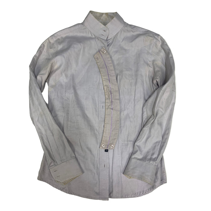 CNT 2899E Huntfield Long Sleeve Shirt Button Up Grey 34