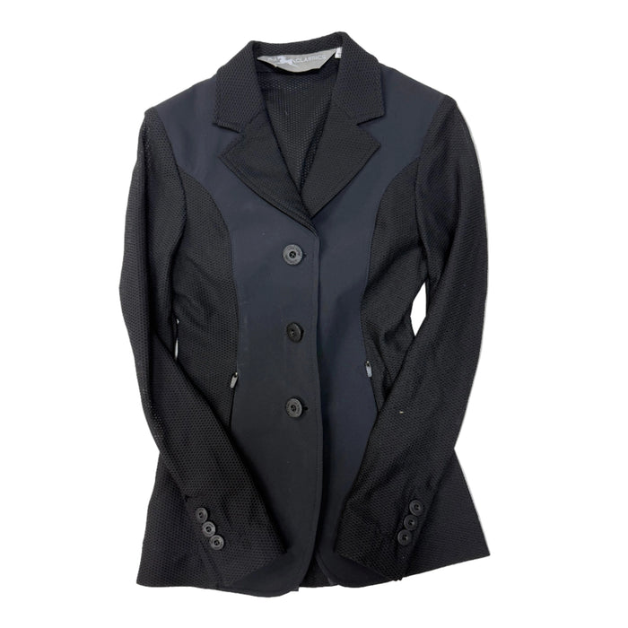 CNT 2907B R.J. Classic Youth Show Coat Black 10R