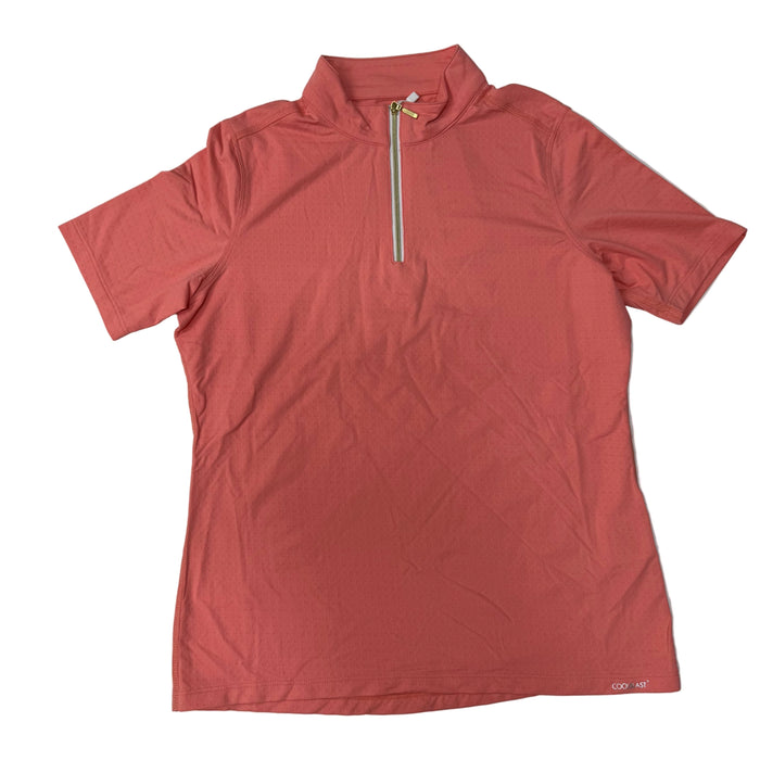 CNT 2912G Cool Blast Short Sleeve Sun Shirt Pink Kids XL (New)