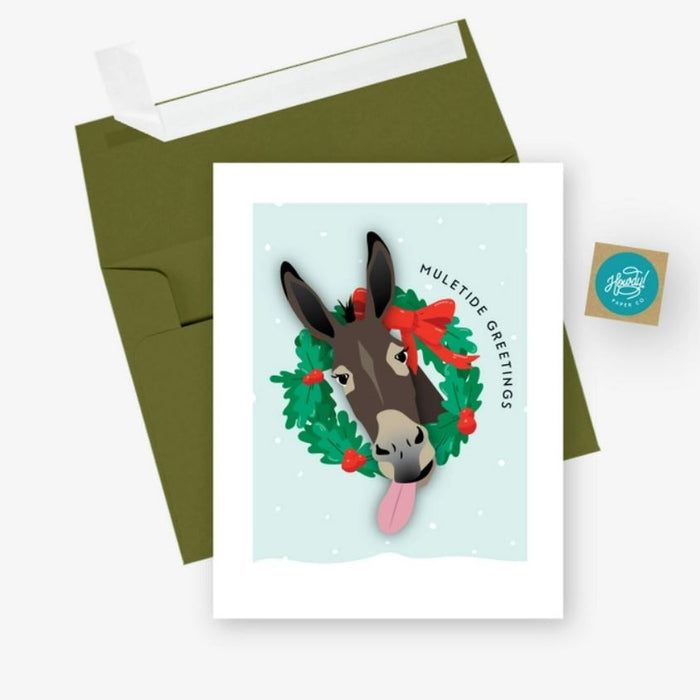 Muletide Card