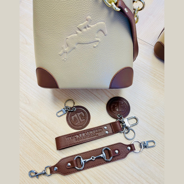 Tucker Tweed Bit Keychain