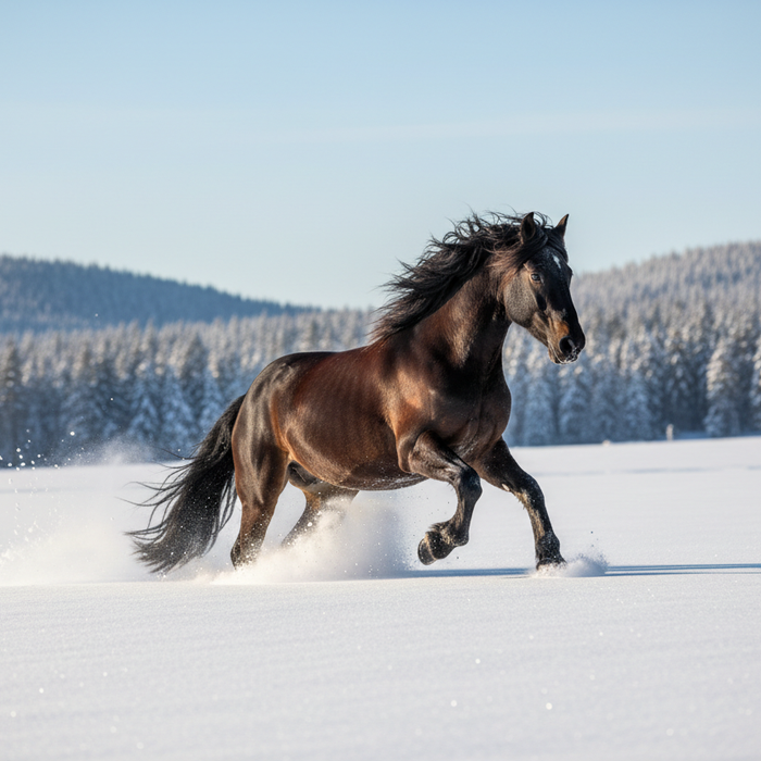 Keeping Your Horse Comfortable in Winter Weather
