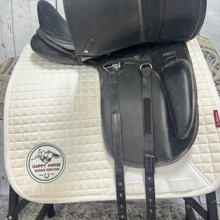 CONS-3458 17.5" Adjustable Tree Thorowgood T4 Dressage Black