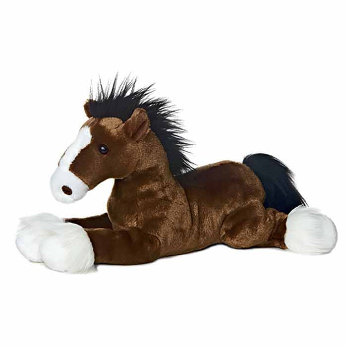 Kelley 12" Plush Clydesdale Horse