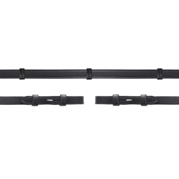 Schockemohle Plain Leather Reins with Stops
