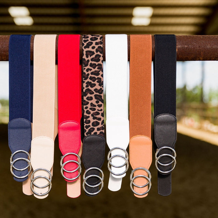 Canter Culture Double Circle 2" Elastic Belt