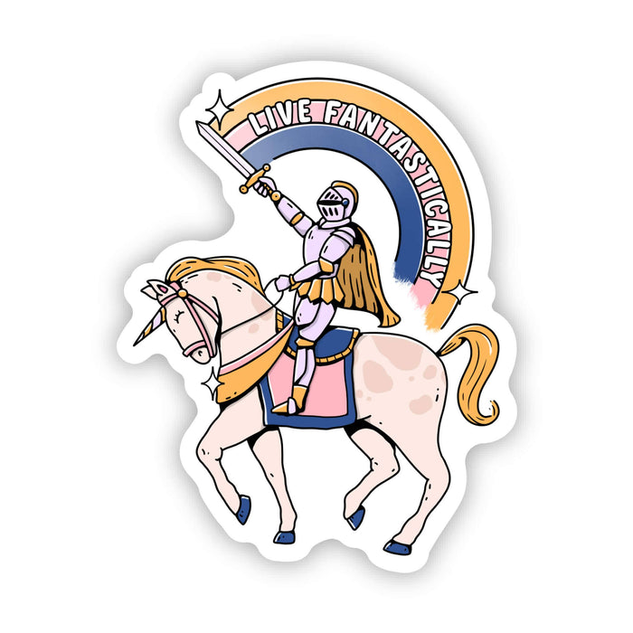 Big Moods Live Fantastically Sticker
