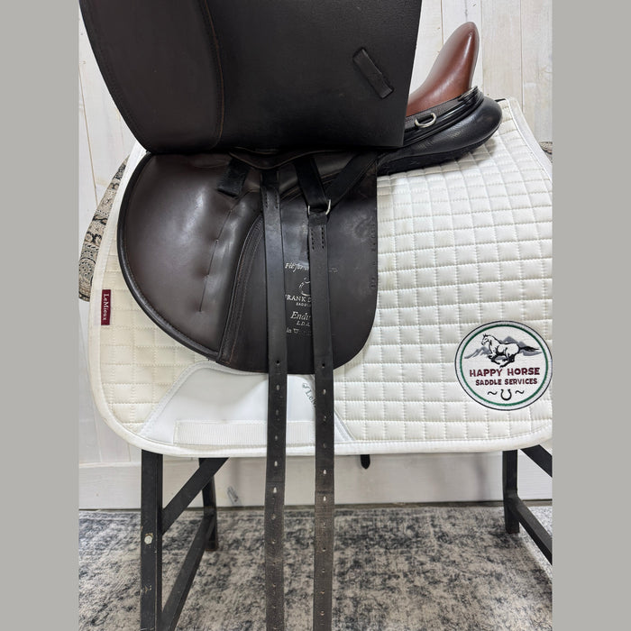 CONS-3466 17" Wide Tree Frank Baines Enduro LDR Dressage Brown