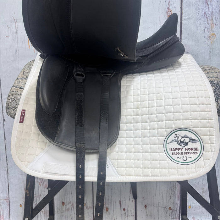 CONS-3458 17.5" Adjustable Tree Thorowgood T4 Dressage Black