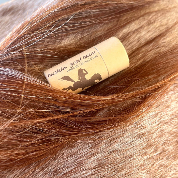 Buckin' Good Lip Balm Vanilla (natural, plastic free)
