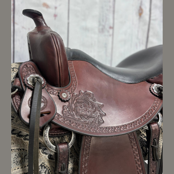 CONS-3451 16" J Tree Allegany Western All Around Brown