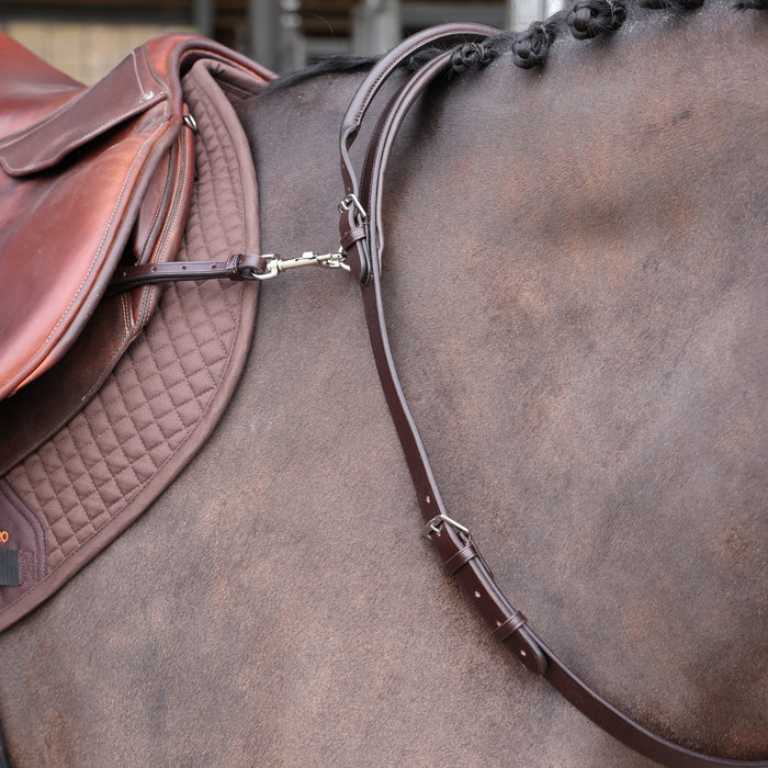 Shires Blenheim Leather Neck Strap