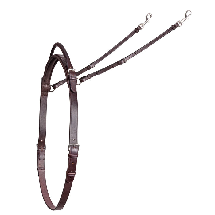 Shires Blenheim Leather Neck Strap
