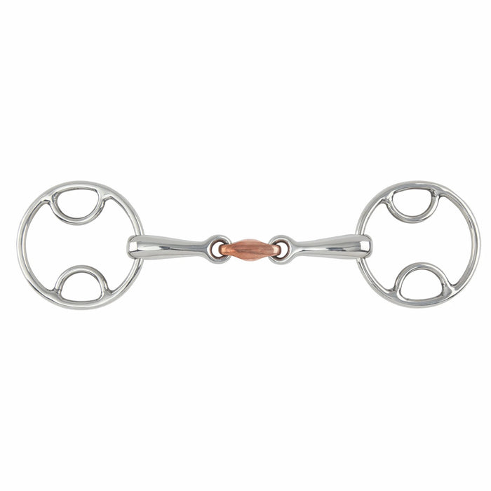 Shires Copper Oval Link Bevel Bit