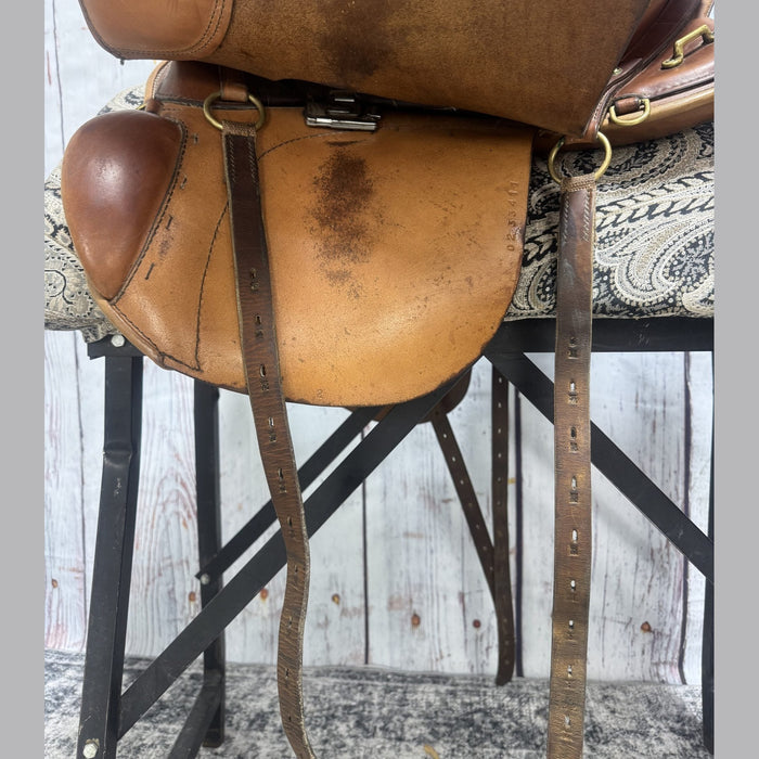 CONS-3428 17.5" Medium Tree Sommer Evolution Hybrid Saddle Brown