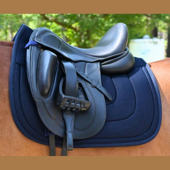 Dressage Mesh Saddle Pad with Quick Dry Cotton Lining