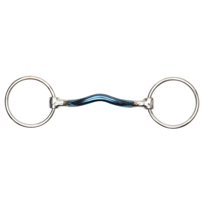 Shires Blue Sweet Iron Mullen Loose Ring Bit