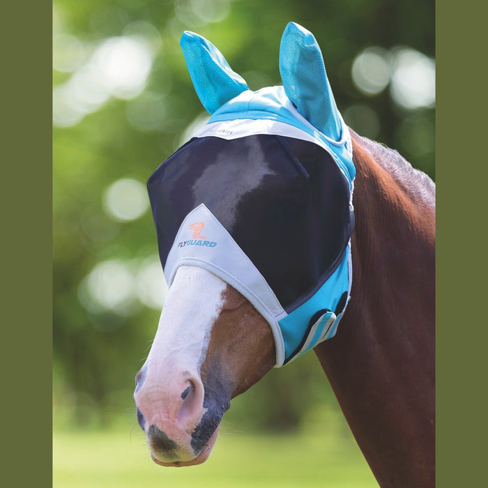 Shires FlyGuard Pro Fine Mesh Fly Mask with Ears